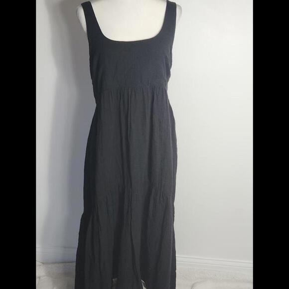 (22) NWT Calvin Klein Tiered Tank Dress MSRP $129, Sz L - Picture 2 of 3
